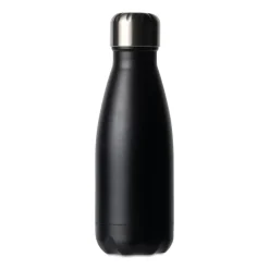 Sagaform To Go steel bottle 26 cl, Black Outlet