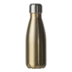 Sagaform To Go steel bottle 26 cl, Gold Gold-coloured Discount