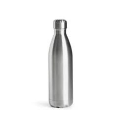 Sagaform To Go steel bottle 0.5 liter, stainless steel Silver-coloured Clearance