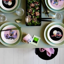 Moomin Arabia Too-ticky plate, Purple Discount
