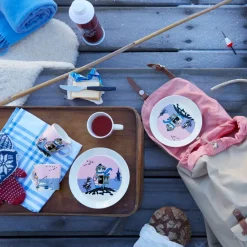 Moomin Arabia Too-ticky plate, Purple Discount
