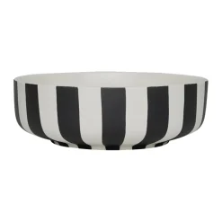 OYOY Toppu bowl Ø20 cm, Black-white WhiteBlack Hot