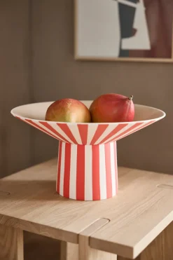 OYOY Toppu centerpiece high Ø30x17 cm, Red-peach RedPink Online
