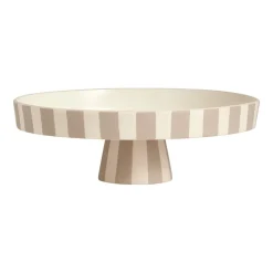 OYOY Toppu serving plate large Ø27 cm, Clay Beige Best