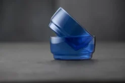 Lyngby Glas Torino bowl 50 cl 2-pack, Blue Discount
