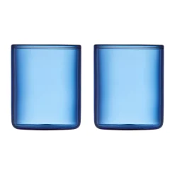 Lyngby Glas Torino shotglass 6 cl 2-pack, Blue