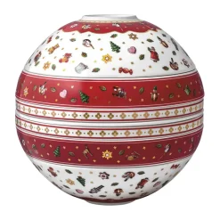 Villeroy & Boch Toy's Delight La Boule servis 7 pieces, White- Red Clearance