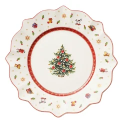 Villeroy & Boch Toy's Delight plate Ø24 cm, White-red MultiRedWhite Hot