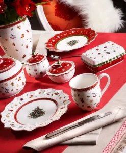 Villeroy & Boch Toy's Delight plate Ø24 cm, White-red MultiRedWhite Hot