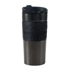 Bodum Travel mug 35 cl, Gun metal GreyBrown New