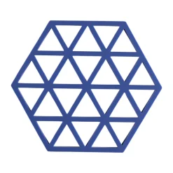 Zone Denmark Triangle trivet, Indigo Blue Best