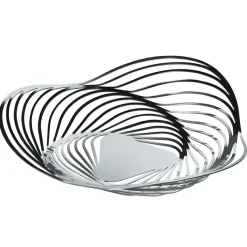 Alessi Trinity fruit bowl, stainless steel GreySilver-coloured Online