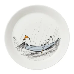 Moomin Arabia True to its origins Moomin plate 2017, White
