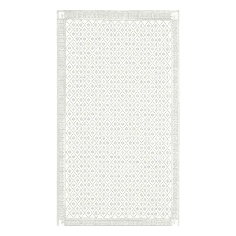 Ekelund Linneväveri Åttebladrose table cloth , 150x260 cm Beige Hot