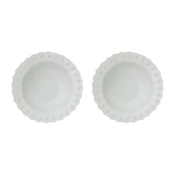 PotteryJo Tulipa deep plate Ø23 cm 2-pack, White Sale