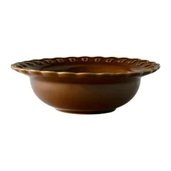 PotteryJo Tulipa serving bowl large Ø30 cm, Umbra Brown Online