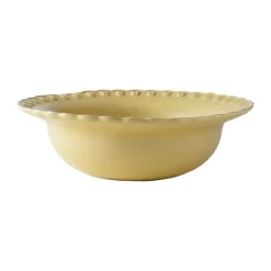 PotteryJo Tulipa serving bowl large Ø30 cm, Pale Moon Yellow Hot