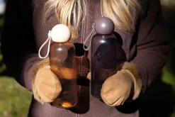 Sagaform Ture water bottle 60 cl, Pantone Brown Hot