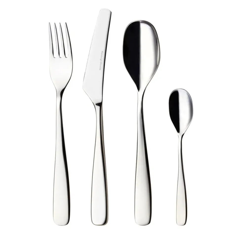 Hardanger Bestikk Tuva cutlery 24 pcs, stainless steel Silver-coloured Online