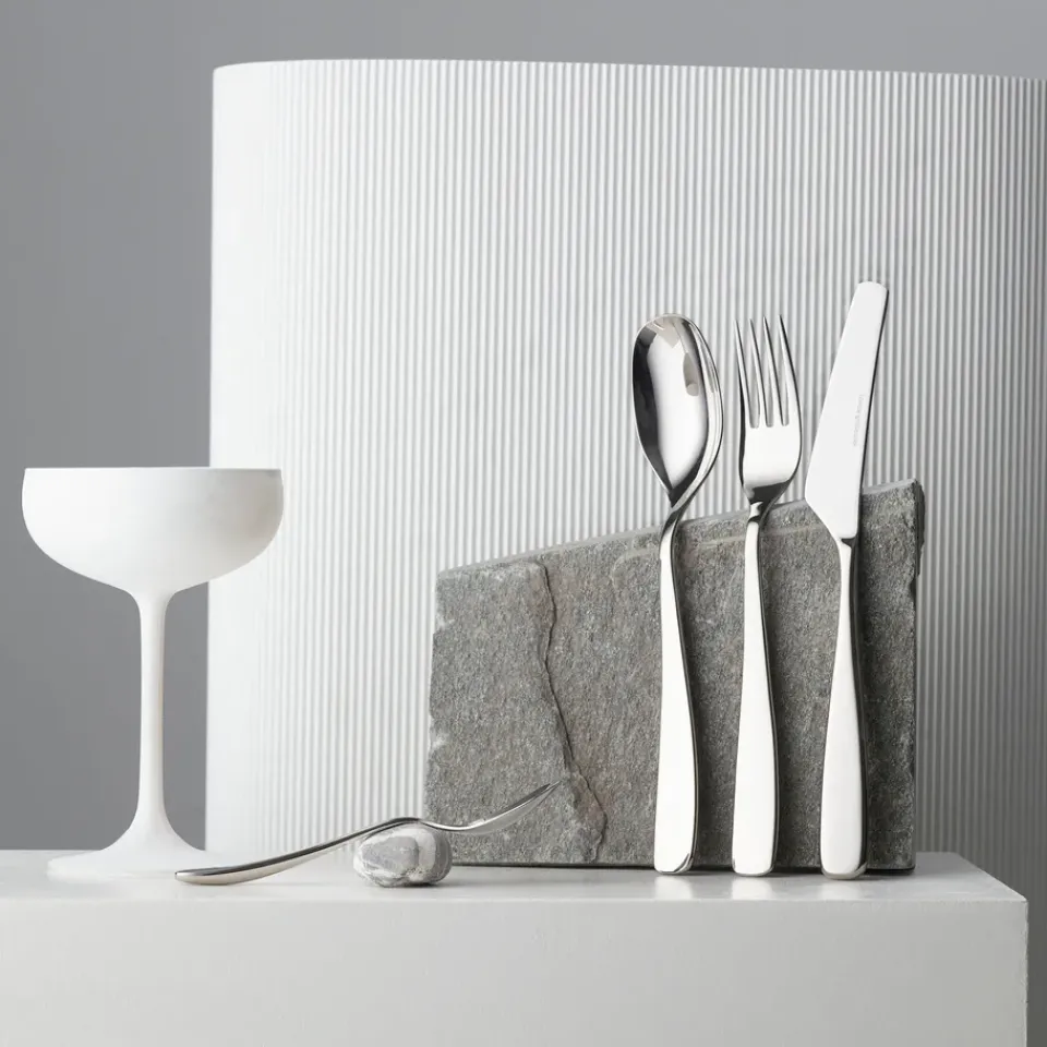 Hardanger Bestikk Tuva cutlery 24 pcs, stainless steel Silver-coloured Online