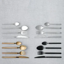 Broste Copenhagen Tvis cutlery set 16 pieces, Black Discount