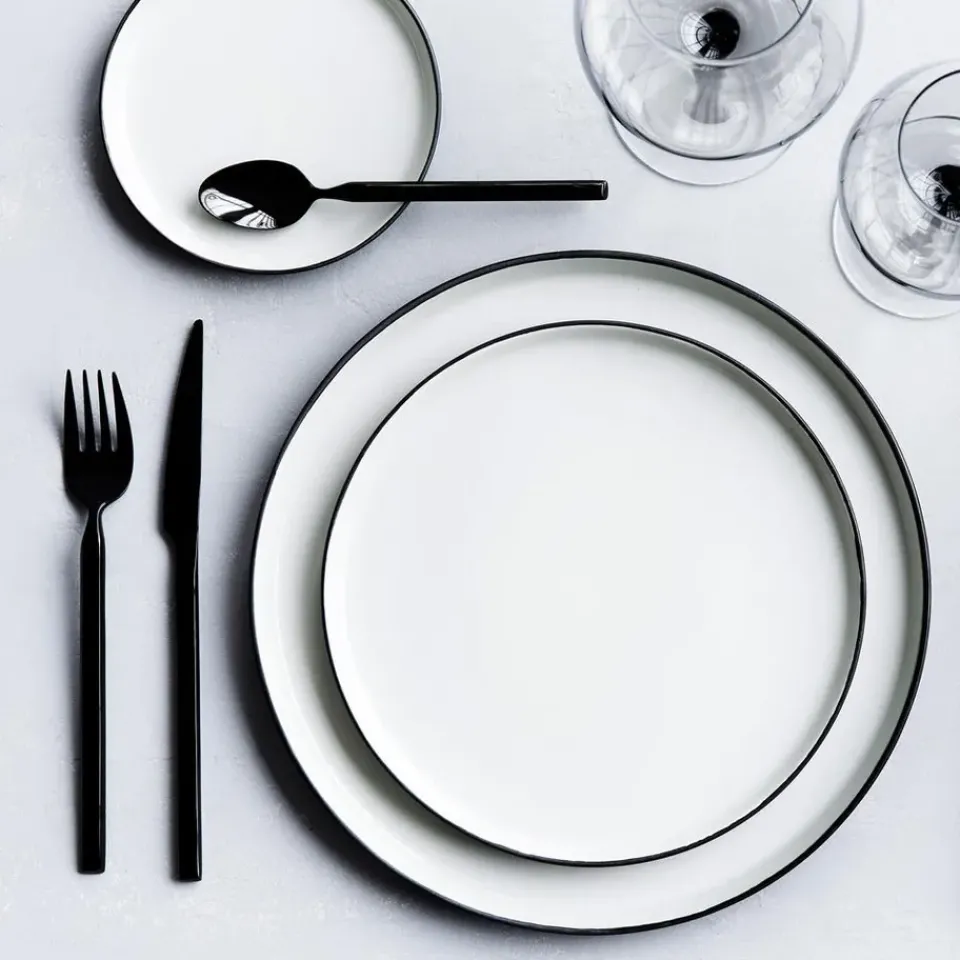 Broste Copenhagen Tvis cutlery set 16 pieces, Black Discount