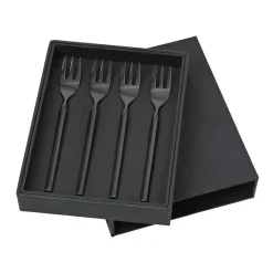 Broste Copenhagen Tvis fork 4-pack, Black Online