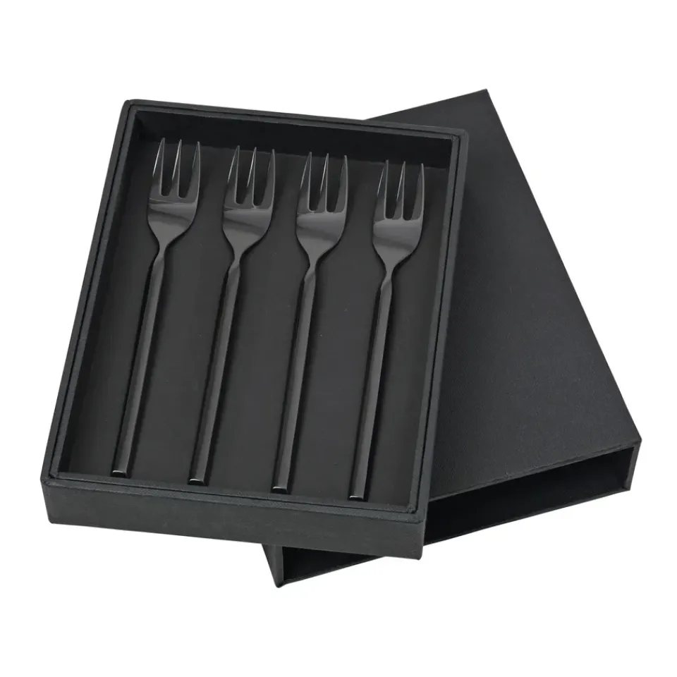 Broste Copenhagen Tvis fork 4-pack, Black Online