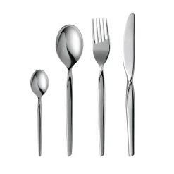 Gense Twist cutlery, stainless steel 16 pcs Silver-coloured Discount