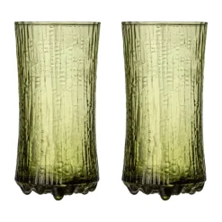Iittala Ultima Thule champagne glass Finnish sand 18 cl 2-pack, Green Outlet