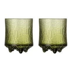 Iittala Ultima Thule drinking glass Finnish sand 20 cl 2-pack, Green Discount