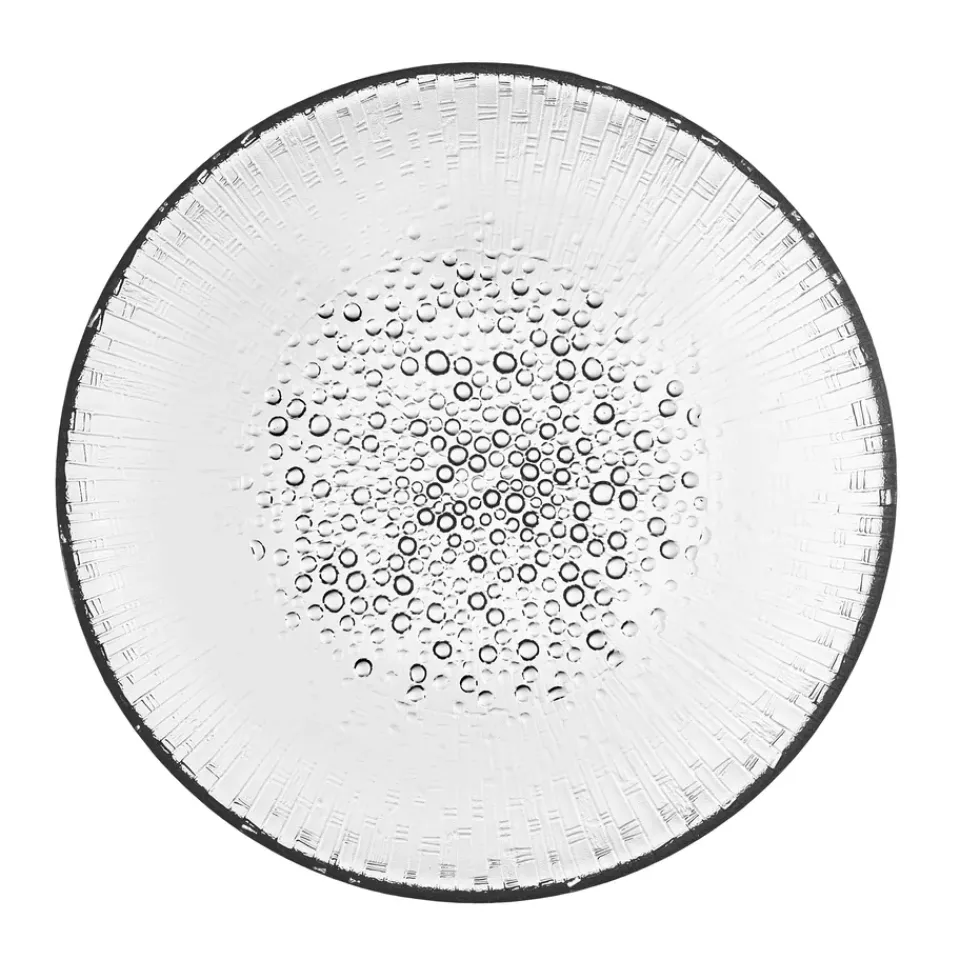 Iittala Ultima Thule plate, 25 cm Transparent Hot