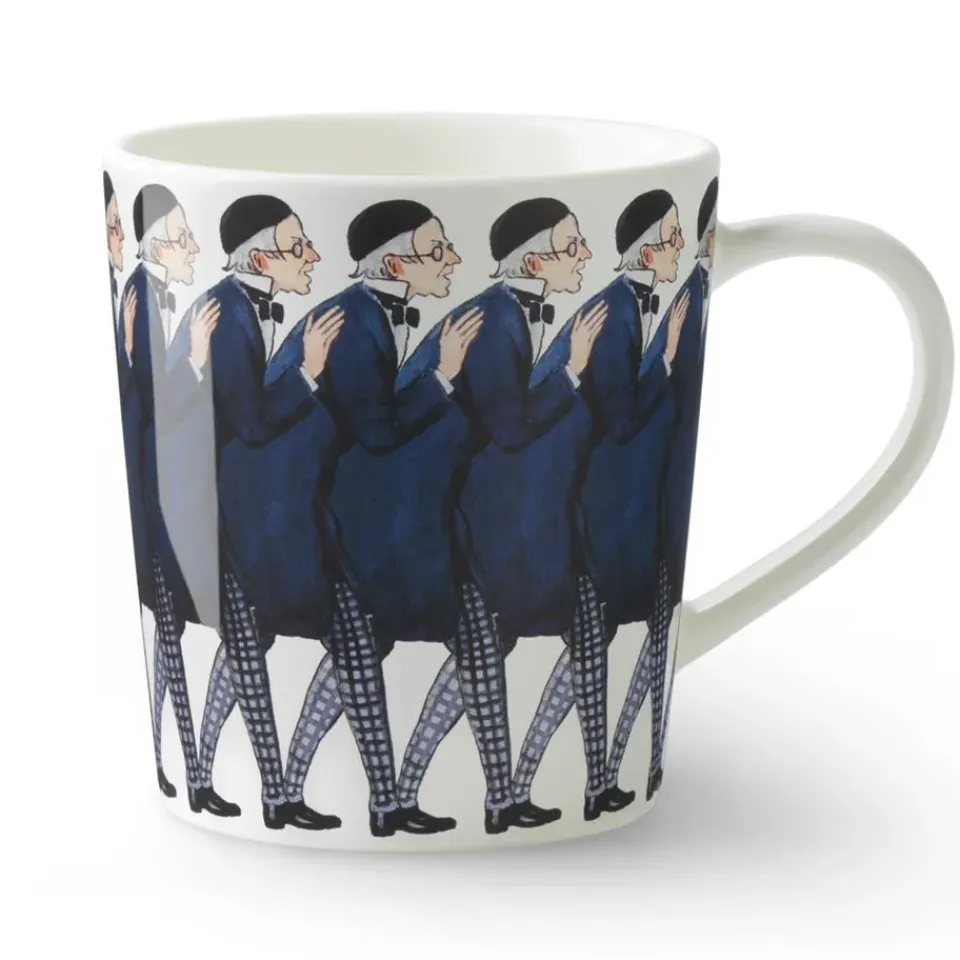Design House Stockholm Uncle mug with handle, 40 cl Blue Sale