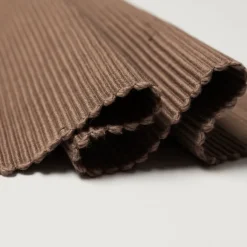 Linum Uni placemat 35x46 cm 4-pack, Dark mole Brown Sale