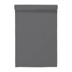 Linum Uni table runner 45x150 cm, Granite Grey Best
