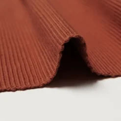 Linum Uni table runner 45x150 cm, Rust Orange Outlet