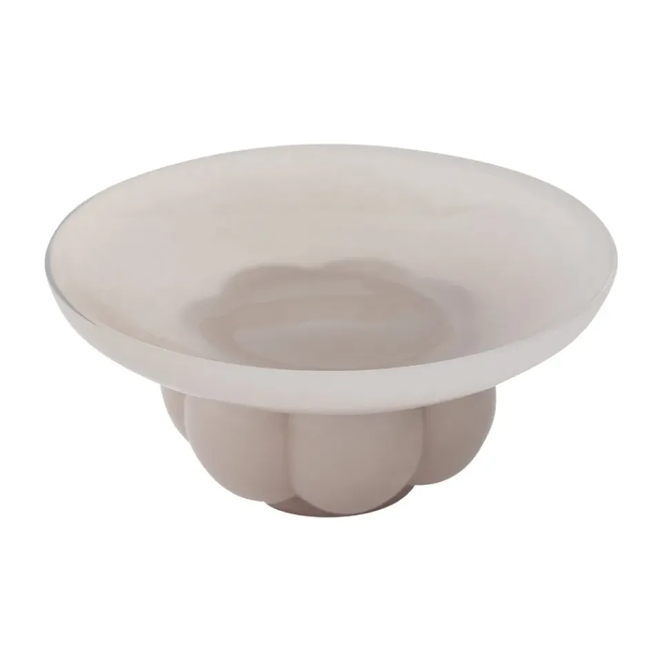 AYTM Uva glass bowl, Dove GreyBrown New