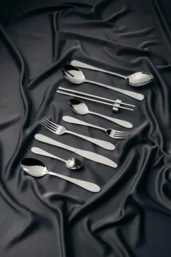 Vargen & Thor cutlery 16 pieces, greyfoot. silver Silver-coloured Clearance
