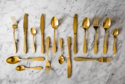 Vargen & Thor cutlery 16 pieces, Nimbus. brass Gold-coloured Sale