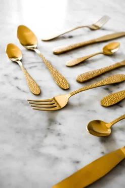 Vargen & Thor cutlery 16 pieces, Nimbus. brass Gold-coloured Sale