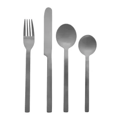 Scandi Living Velour cutlery set, 16 pieces Silver-coloured Best