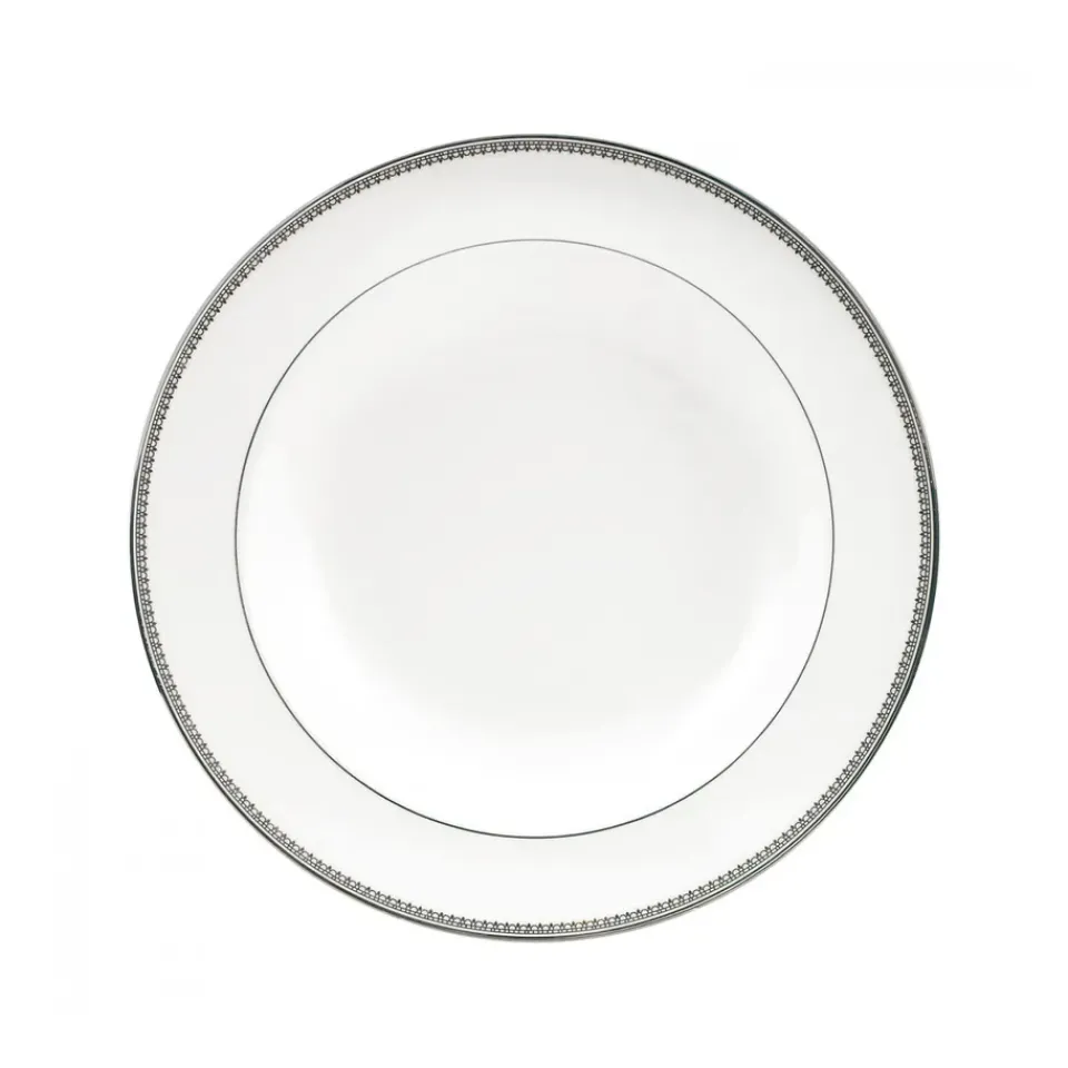 Wedgwood Vera Wang Lace Platinum deep plate, Ø 23 cm White Online