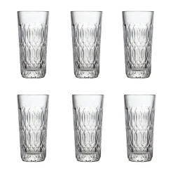 La Rochère Verone drink glass 34 cl 6-pack, Clear Transparent Clearance