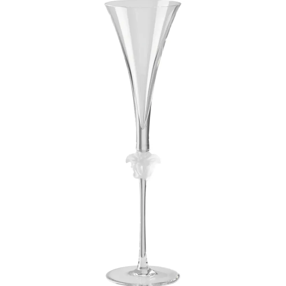 Versace Medusa Lumiere champagne glass 19 cl, 19 cl Transparent Best