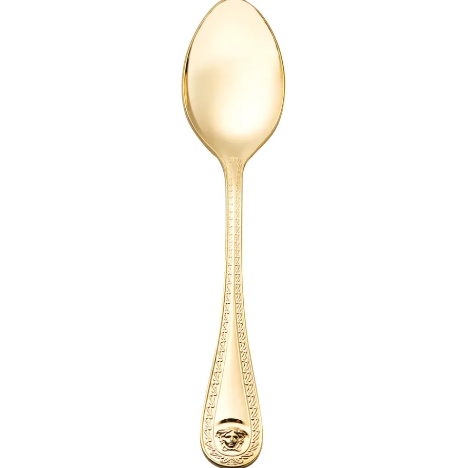 Versace Medusa spoon gold plated, 20.5 cm Gold-coloured Discount