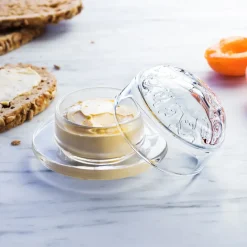 La Rochère Versailles butter dish Ø10 cm, Transparent Hot