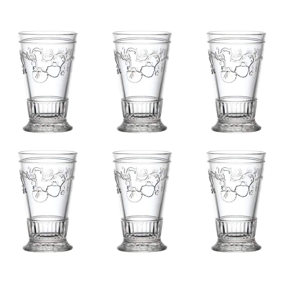La Rochère Versailles longdrink glass 33 cl 6-pack, Clear Transparent Clearance