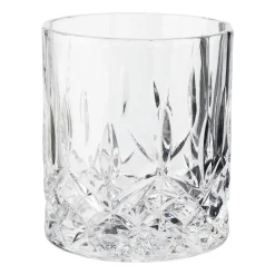 Dorre Vide whiskey set - carafe and 6 whiskey glass, Chrystal Glass Transparent Clearance
