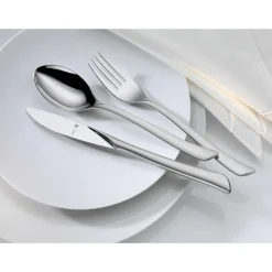 WMF Virginia cromargan cutlery half matte, 30 pieces Silver-coloured New