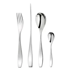 Robert Welch Vista Bright cutlery, 24 pieces Silver-coloured Discount